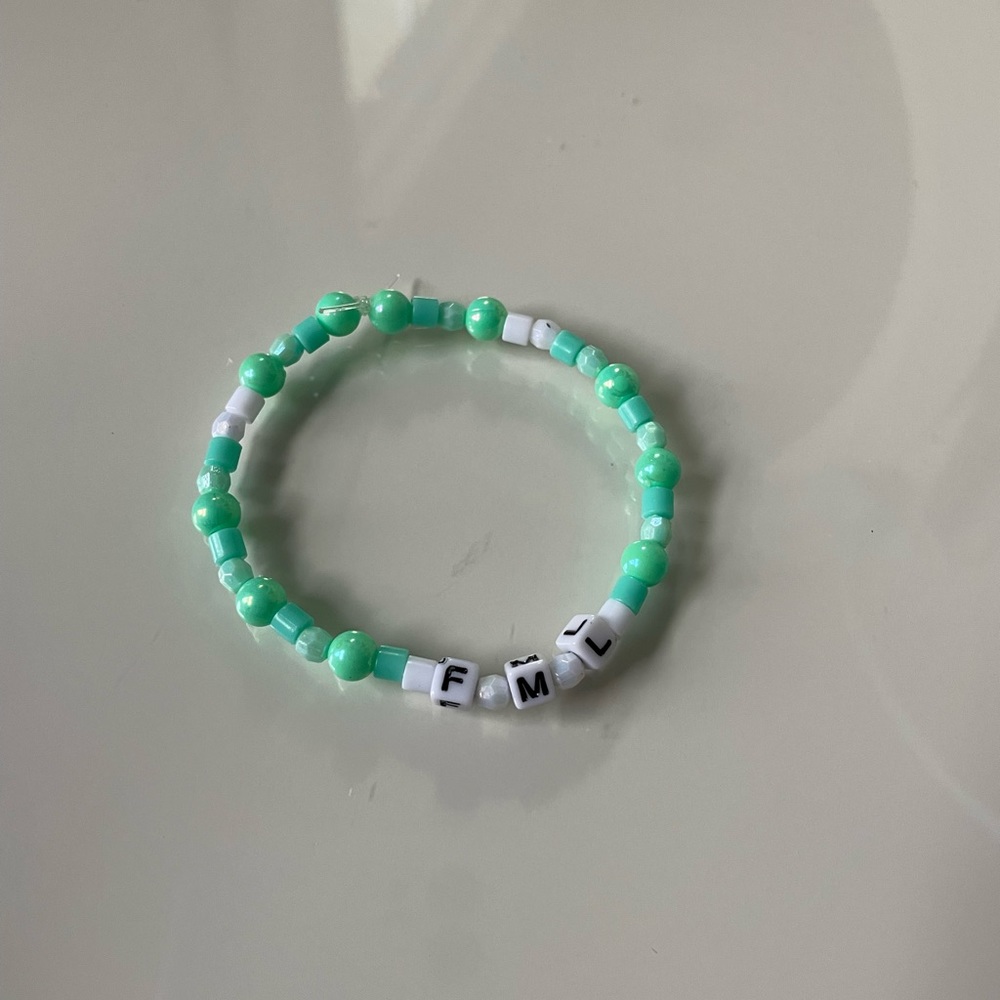 seventeen beaded friendship bracelet